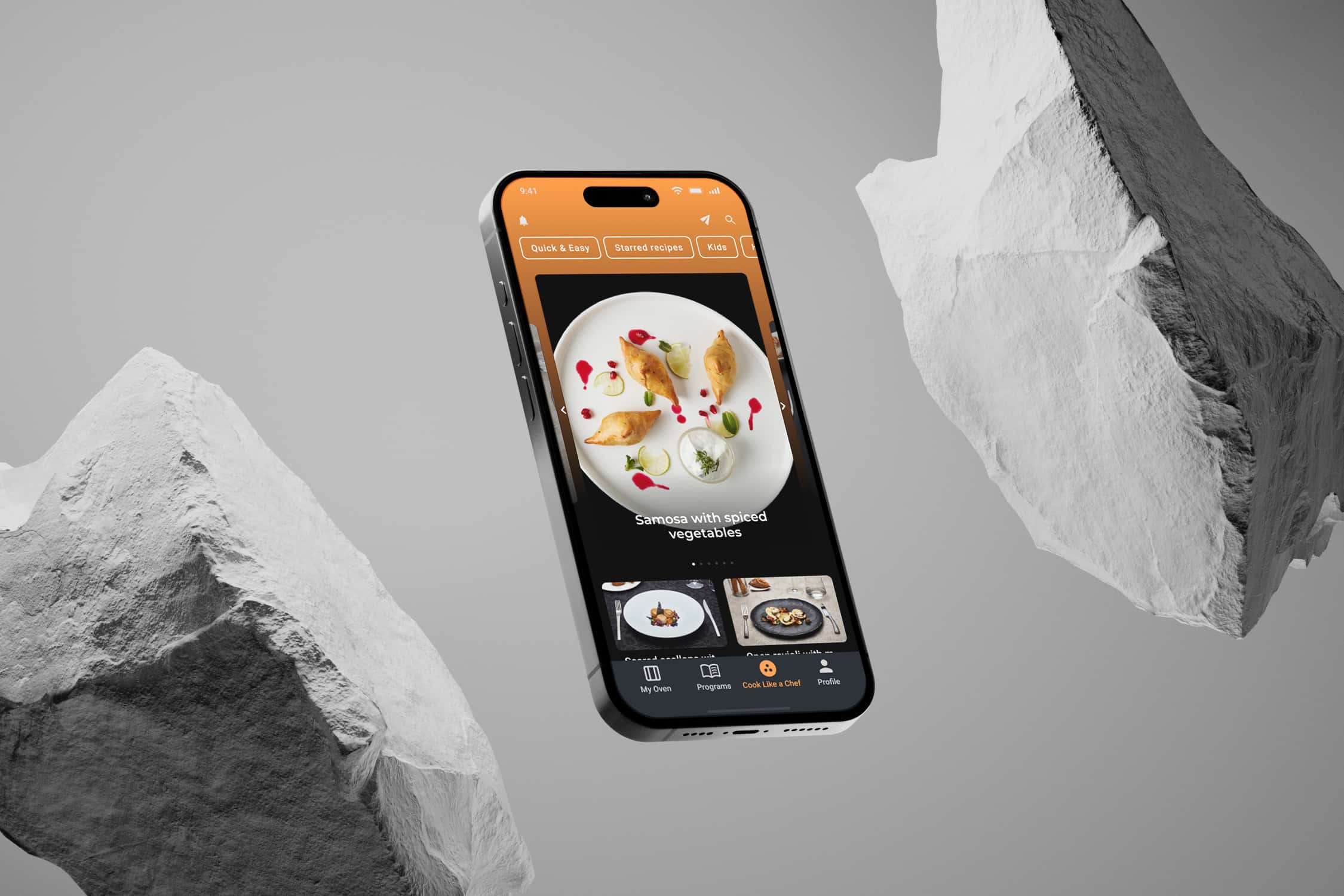 Cook Like a Chef is the Netflix of Cooking of the Unox Casa App